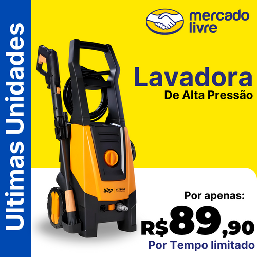 Imagem 1 de 16 de Lavadora de Alta Pressão - BIVOLT + 6 Acessorios - EXTREME TURBO 2800 - FORNECEDOR OFICIAL